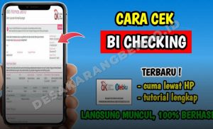Cara Cek BI Checking Terbaru 2026 via iDEB SLIK OJK Online