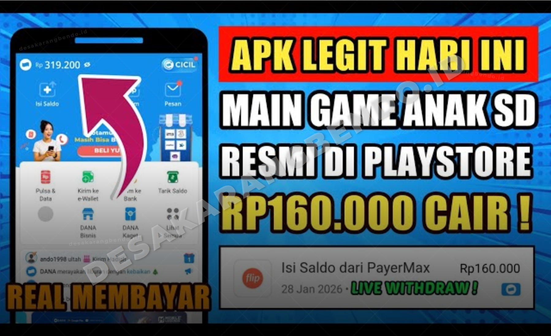 situs judi slot banyak bonus Resmi Play Store! 10 Game Penghasil Uang Langsung Cair ke Saldo DANA 2026