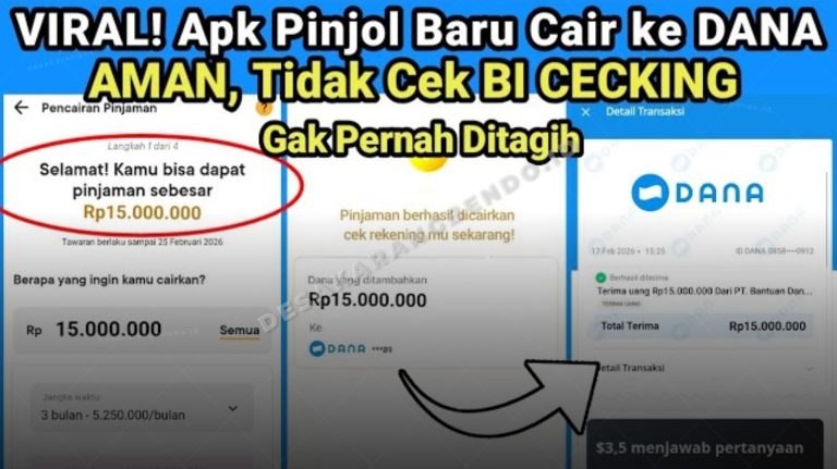 2 Pinjol Ilegal Terbaru 2026 Tanpa Sebar Data dan Gampang Cair 35 Juta