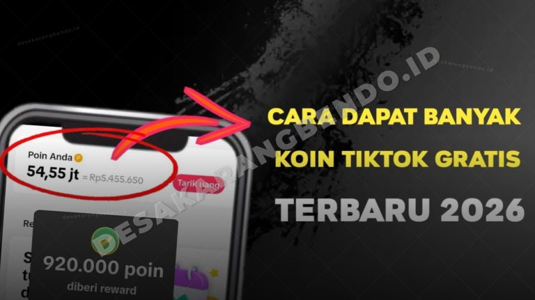 4 Aplikasi Penghasil Koin TikTok Terbaik untuk Hasilkan Saldo DANA di 2026