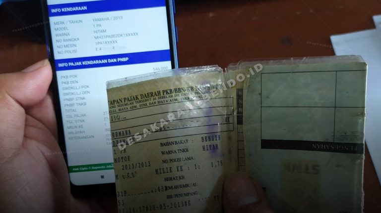 Cara Cek Pajak Motor Lewat Aplikasi SIGNAL dan e-Samsat Tanpa Harus ke Kantor Samsat