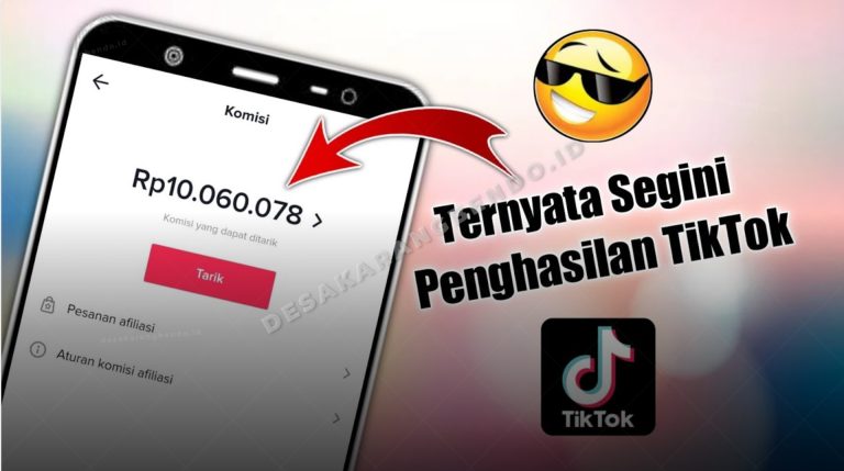 Cara Cek dan Tarik Saldo Penghasilan TikTok Terbaru 2026