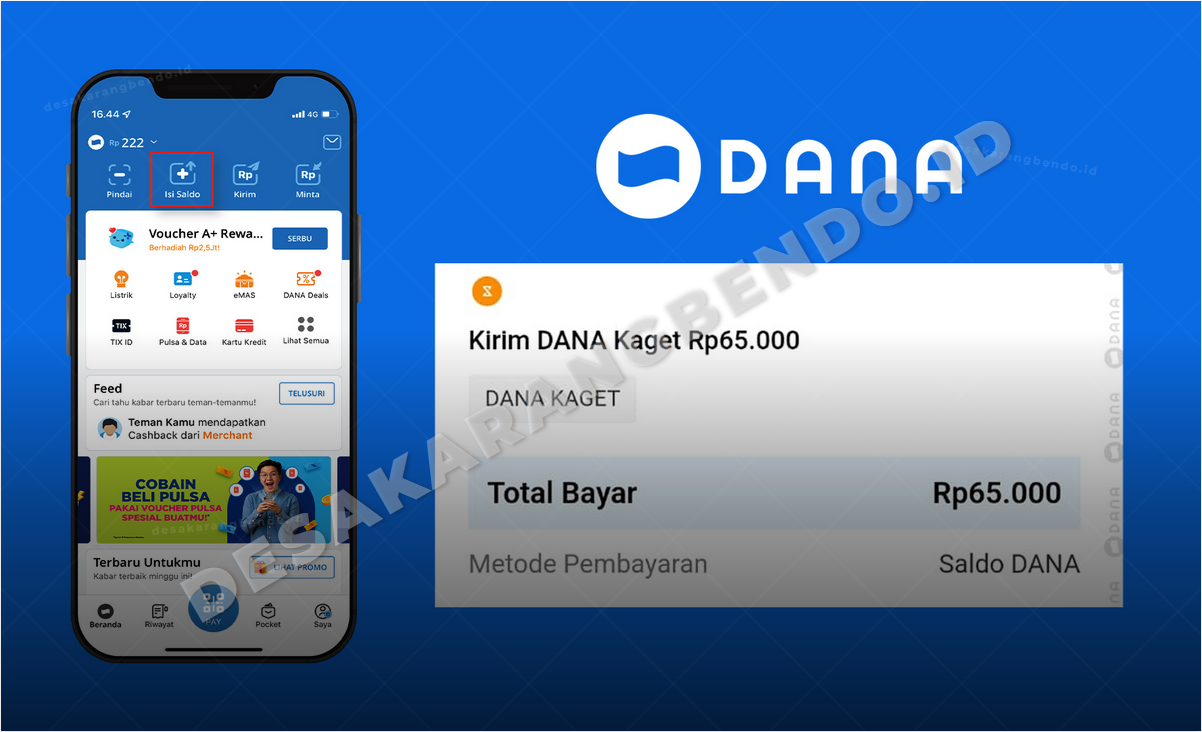 Cara Klaim DANA Kaget 2026, Saldo Gratis Rp65.000 Langsung Cair ke Dompet Digital