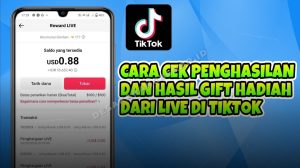 Cara Melihat Hasil Gift Live TikTok, Konversi Diamond, dan Proses Withdraw Terlengkap