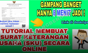Cara Membuat Surat Keterangan Usaha Online dan Offline, Syarat Lengkap hingga Contoh SKU 2026
