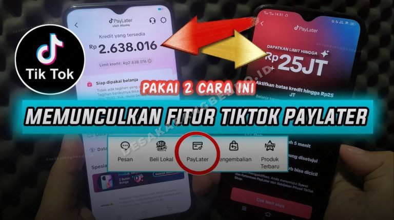 Cara Memunculkan Fitur TikTok PayLater yang Tidak Muncul di 2026