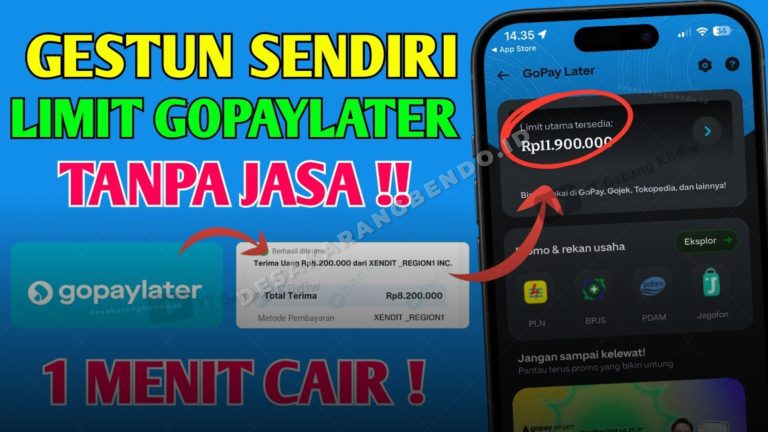 Cara Mencairkan Limit GoPaylater ke Rekening dan E-Wallet Terbaru 2026