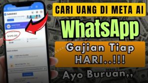 Cara Mendapatkan Uang dari Meta AI di WhatsApp 2026, Langsung Cair ke Rekening