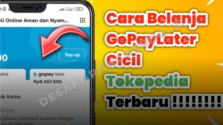 Cara Pakai GoPay Later di Tokopedia untuk Belanja dan Bayar Tagihan