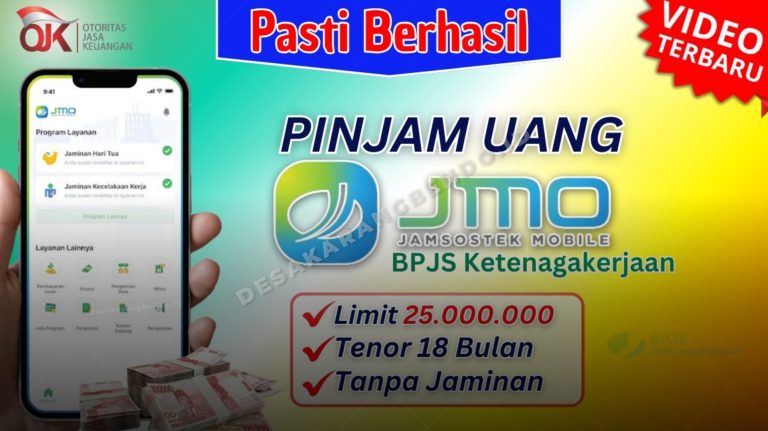 Cara Pinjam Uang di Dana Siaga JMO BPJS Ketenagakerjaan Lewat Aplikasi