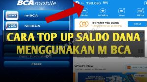 Cara Top Up DANA via BCA 2026, Dari BCA Mobile Sampai ATM dan Biaya Adminnya