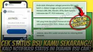 Cek BSU 600 Ribu dengan NIK! Jika Muncul Notifikasi Status Ini Dijamin Cair