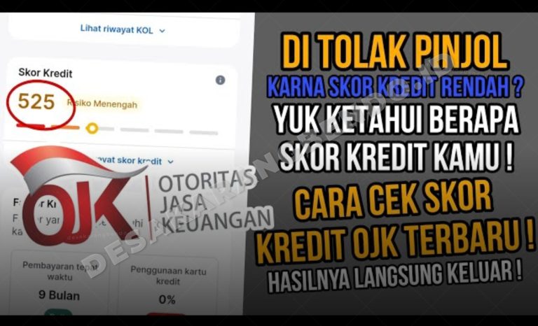 Cek Skor Kredit Online Lewat SLIK OJK dan Arti Hasil Kolektibilitas 1 sampai 5