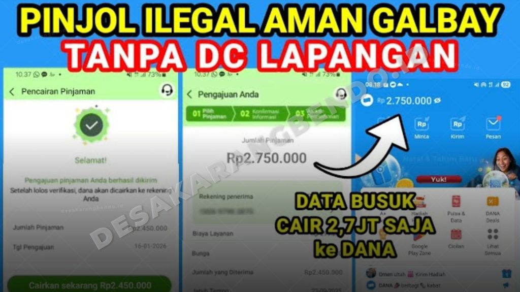 Daftar 11 Aplikasi Pinjol Ilegal Data Busuk yang Diklaim Cair 2026