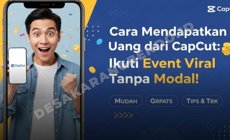 Mau Saldo DANA Rp 80 Ribu Gratis dari CapCut? Begini Cara Klaim dan Syarat Lengkapnya