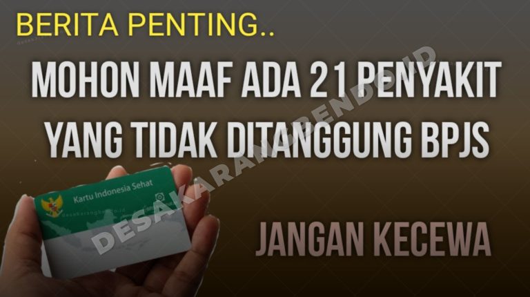 Peserta BPJS Wajib Tahu! Daftar Penyakit Ditanggung dan Tidak Ditanggung Tahun 2026