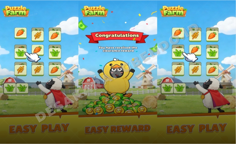Puzzle Farm Penghasil Rp69.000 Terbaru 2026, Langsung Cair ke DANA Tanpa Deposit!