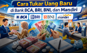 Tanpa Daftar PINTAR BI! Begini Cara Tukar Uang Baru 2026 di BCA, BRI, Mandiri, dan BNI Hari Ini