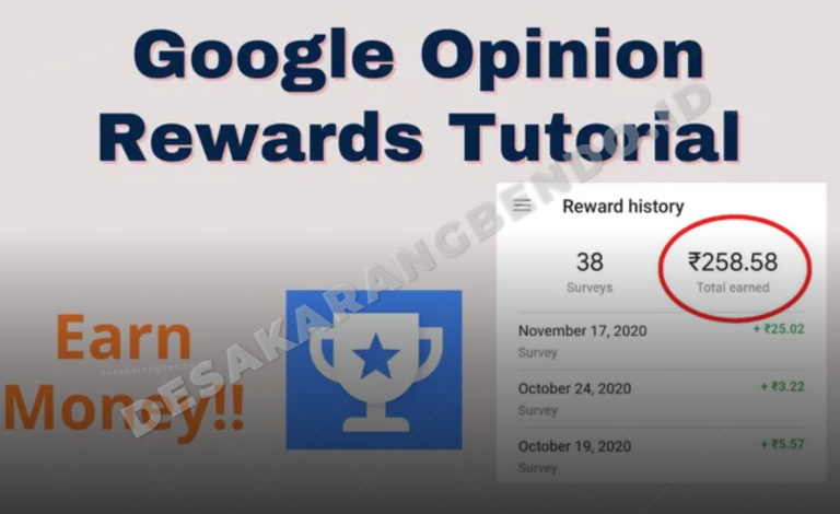Terbukti Bayar! Begini Cara Dapat Uang dari Google Opinion Rewards