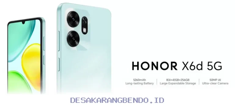 Honor X6d 5G Hadir dengan Spesifikasi Unggul dan Bandrol Harga di Bawah Rp3 Juta