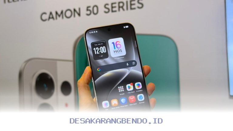HP Tecno Camon 50 Hadir di Indonesia dengan Baterai Jumbo 6.500 mAh, Simak Harga dan Spesifikasinya!